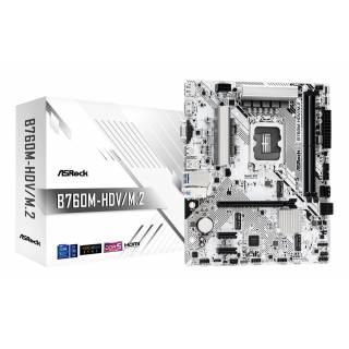 ASRock B760M-HDV/M.2 Intel B760 2*DDR5 2*M.2